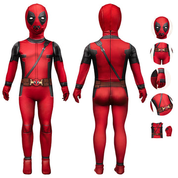 Kidpool Baby Deadpool Costume Wade Wilson Deadpool & Wolverine Cosplay Costume